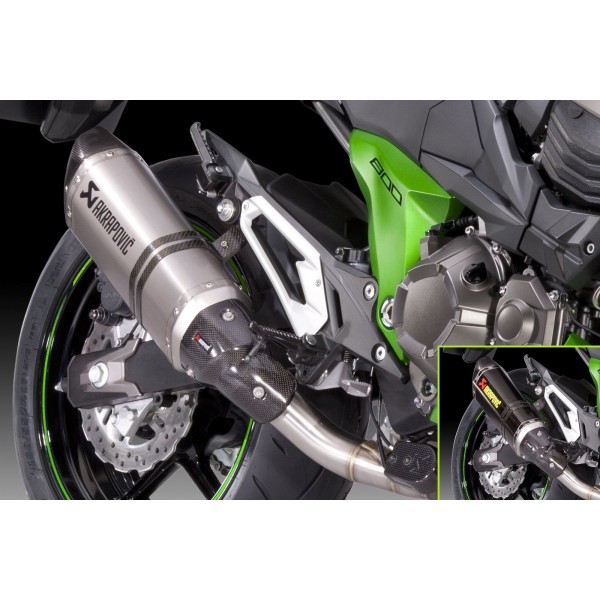 Kawasaki Akrapovic exhaust - short